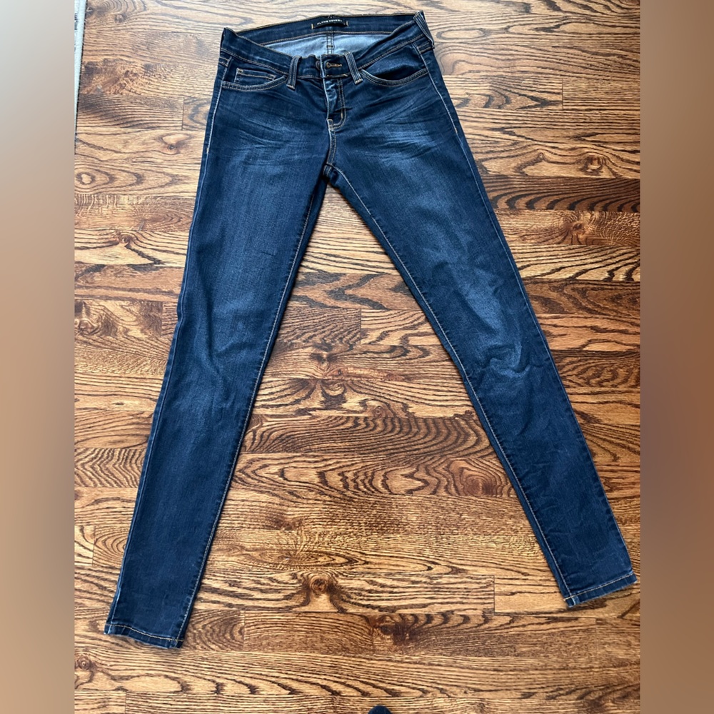 Flying Monkey dark denim skinny jeans low rise